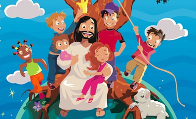 Jesus og barna, Søndagsskole logo